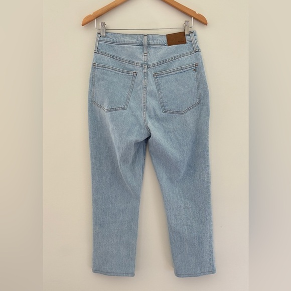 Madewell women's Size 27 The Perfect Vintage Jean Crop Light Wash - Picture 6 of 12